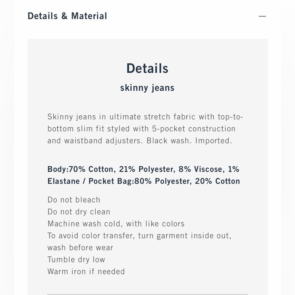 Abercrombie & Fitch Kids Skinny Jeans - Picture 8 of 8